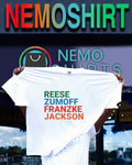 Philly sports names Reese Zumoff Franzke Jackson shirt
