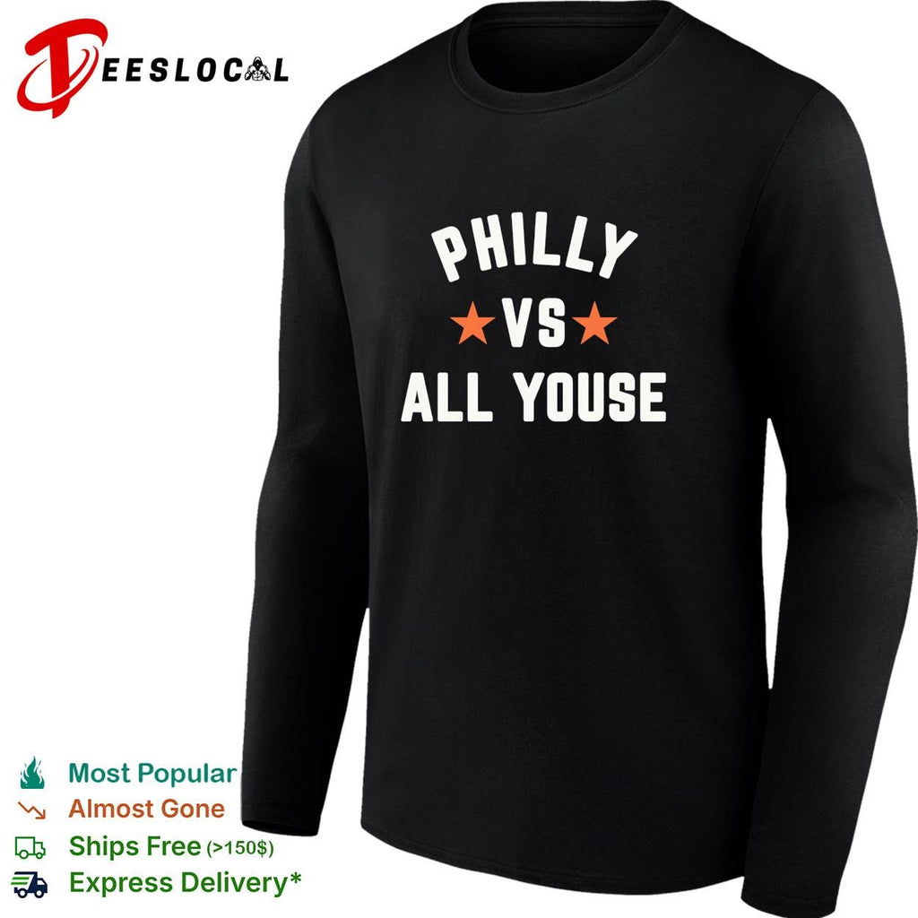 Philly vs all youse double stars shirt