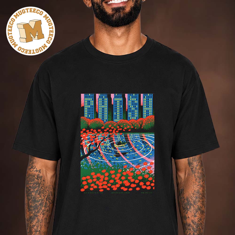 Phish NYC 2026 Event Poster At Madison Square Garden On July 22 24 25 27 And 29 2026 Unisex T Shirt