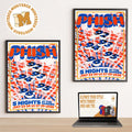 Phish New York City 2026 Event Poster 5 Night At Madison Square Garden On July 22 24 25 27 And 29 2026 Home Decor Poster Canvas
