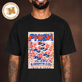 Phish New York City 2026 Event Poster 5 Night At Madison Square Garden On July 22 24 25 27 And 29 2026 Unisex T Shirt
