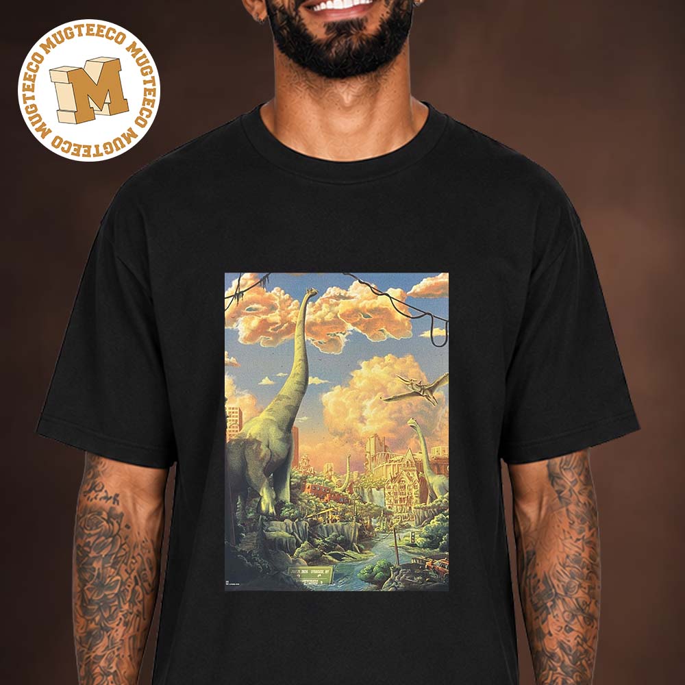 Phish Syracuse NY 2026 Event Poster Empower FCU Amphitheater At Lakeview On July 21 2026 Unisex T Shirt