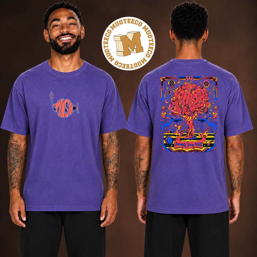 Phish What’s Going Through Your Mind Summer Tour 2026 Two Sided T-Shirt
