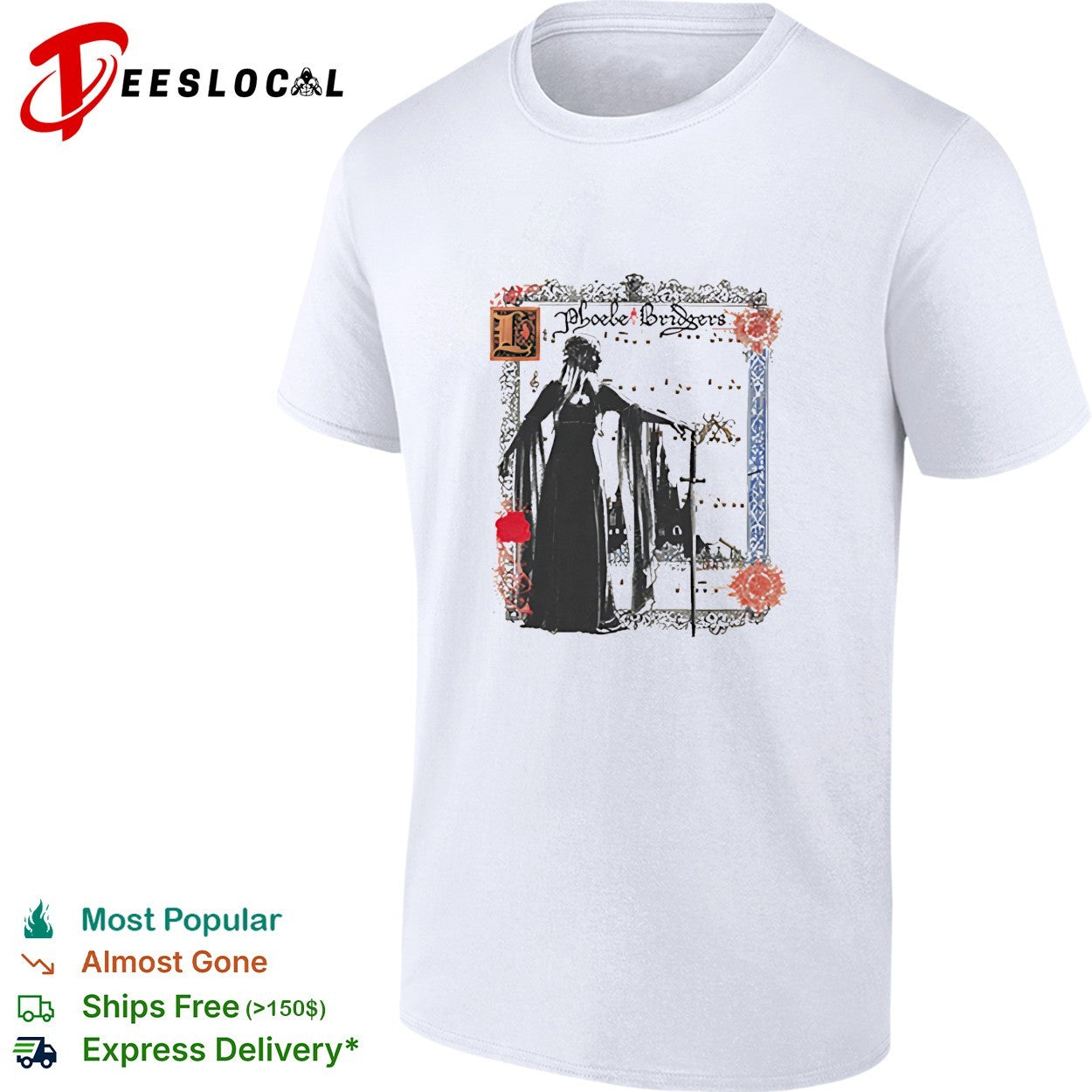 Phoebe Bridgers Lost Boys Sword shirt