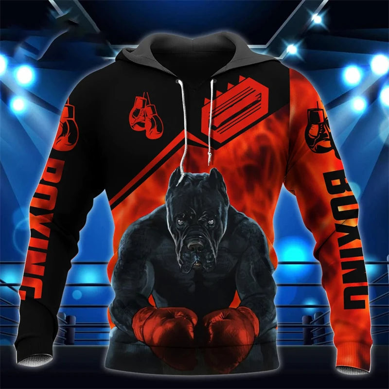 Pitbull Boxing Hoodie