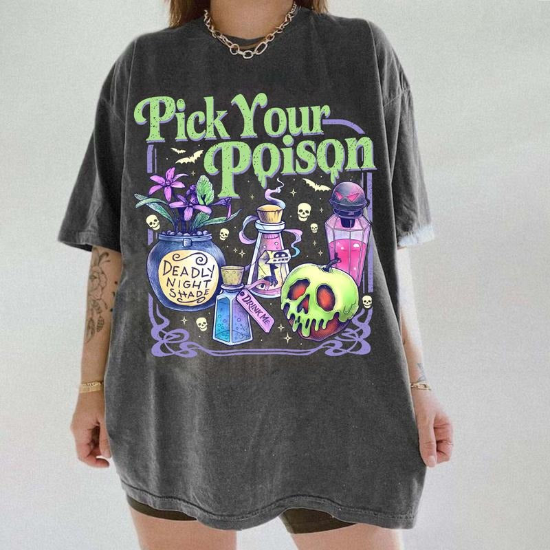 Pick Your Poison Vintage T-Shirt, Llama Poison For Kuzco Sweatshirt, Oh Right That Poison Shirt Hoodie | CiraTrend.com