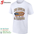 Pig Missiles and Freedom Hot Dog American Flag Patriotic Fourth of July July shirt