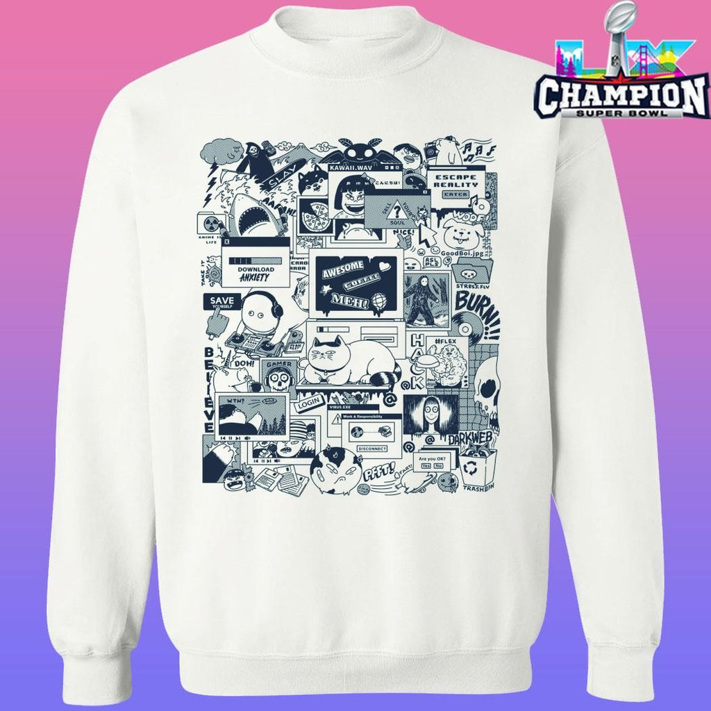 Pigboom Surf The Net Shirt