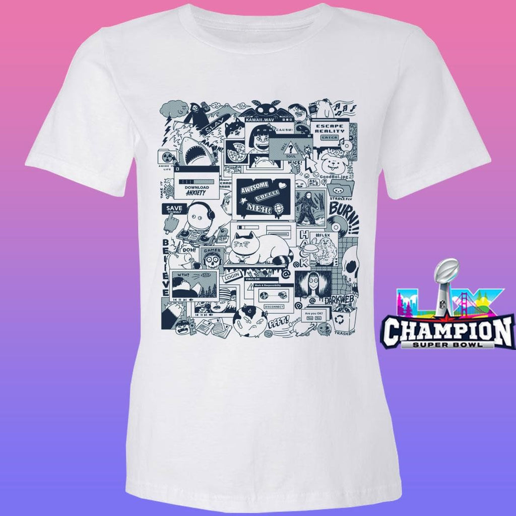 Pigboom Surf The Net Shirt