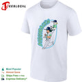 Piggybackn baseball players long hair funny shirt