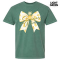 Pineapple Summer Bow Comfort Colors T-Shirt 'NLB' Hoodie, Sweatshirt | CiraTrend.com