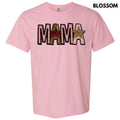 Pink & Gold Mama Sequin Patch Comfort Colors T-Shirt Hoodie, Sweatshirt | CiraTrend.com