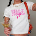 Pink Chinoiserie Mama Coquette Baby tee, Floral Chinoiserie Baby tee, Mothers Day Coquette Cotton Fabric. Hoodie, Sweatshirt