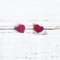 Pink Glitter Heart Stud Earrings T-Shirts, Hoodie, Sweatshirt | CiraTrend.com