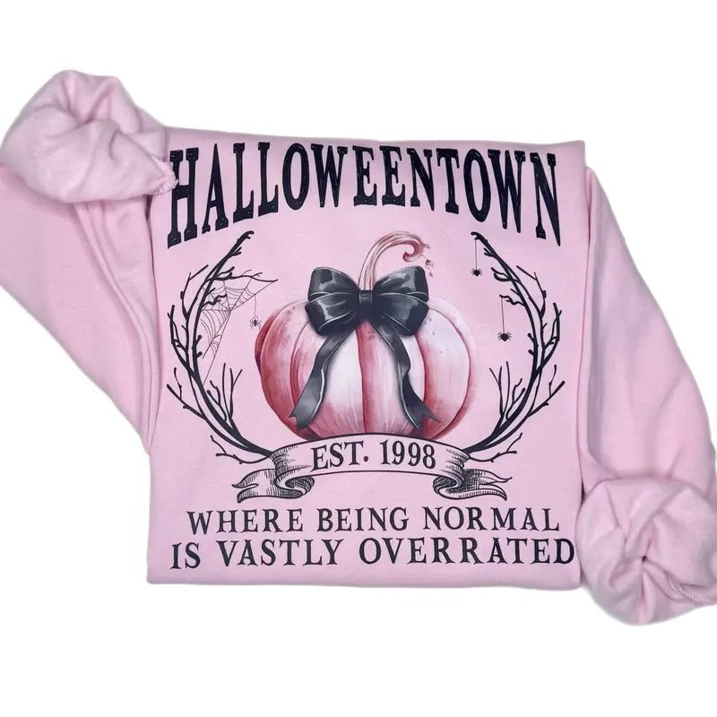 Pink Halloweentown Sweatshirt T-Shirts, Hoodie | CiraTrend.com