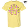 Pink Lemonade Monogram Gildan Short Sleeve T-Shirt 'NLB' Hoodie, Sweatshirt | CiraTrend.com