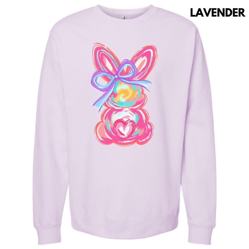 Pink Swirl Bunny Sweatshirt 'NLB' T-Shirts, Hoodie | CiraTrend.com