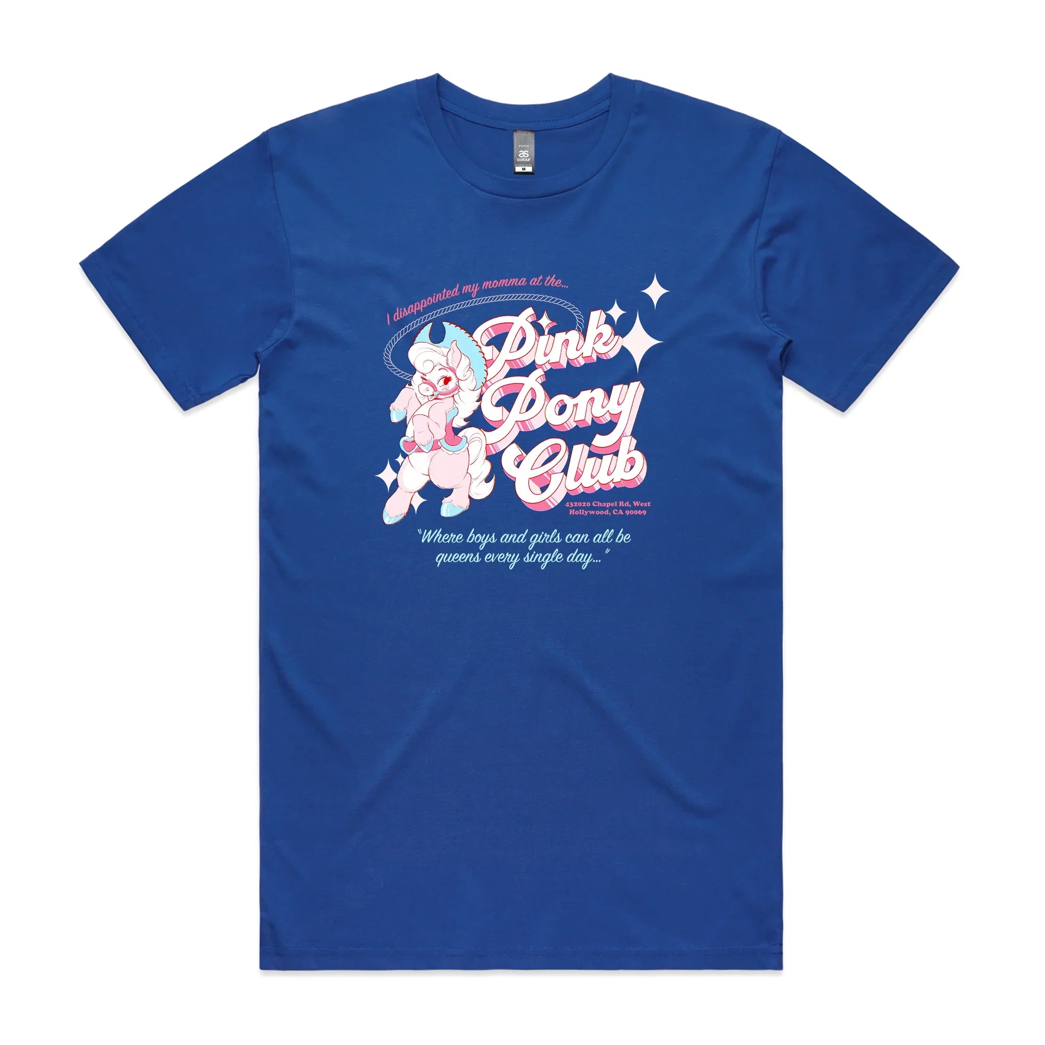Pink Pony Trans Tee Hoodie, Sweatshirt | CiraTrend.com (Image 1)