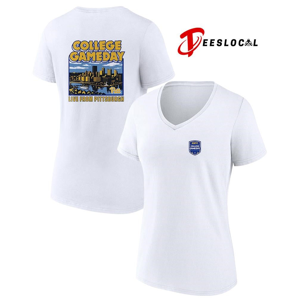 Pittsburgh Panthers College Gameday Stadium live from Pittsburgh graphic shirt