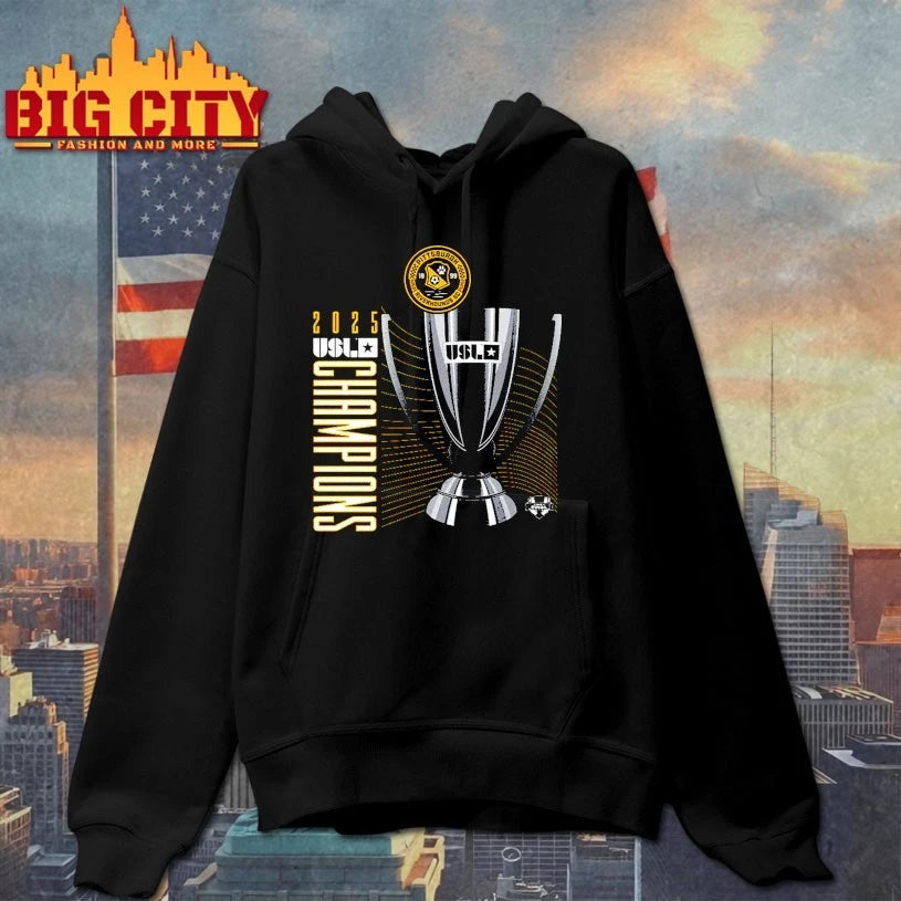 Pittsburgh Riverhounds SC 2025 USL Championship Final Champions Trophy shirt