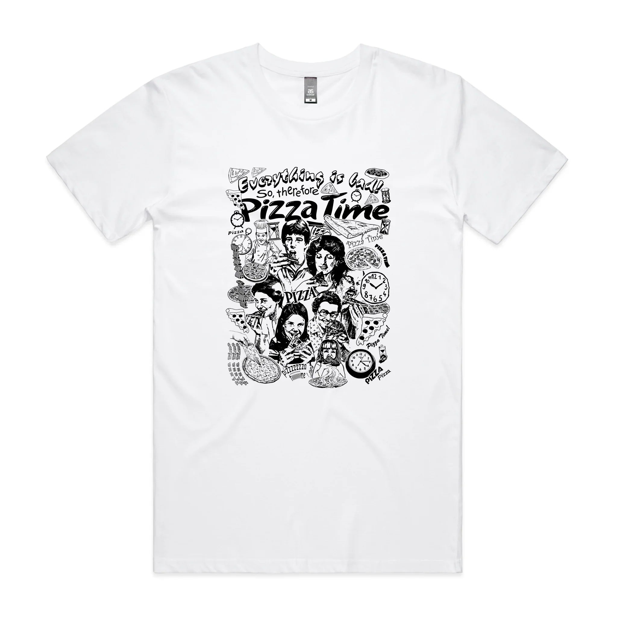 Pizza Time Tee Hoodie, Sweatshirt | CiraTrend.com (Image 1)