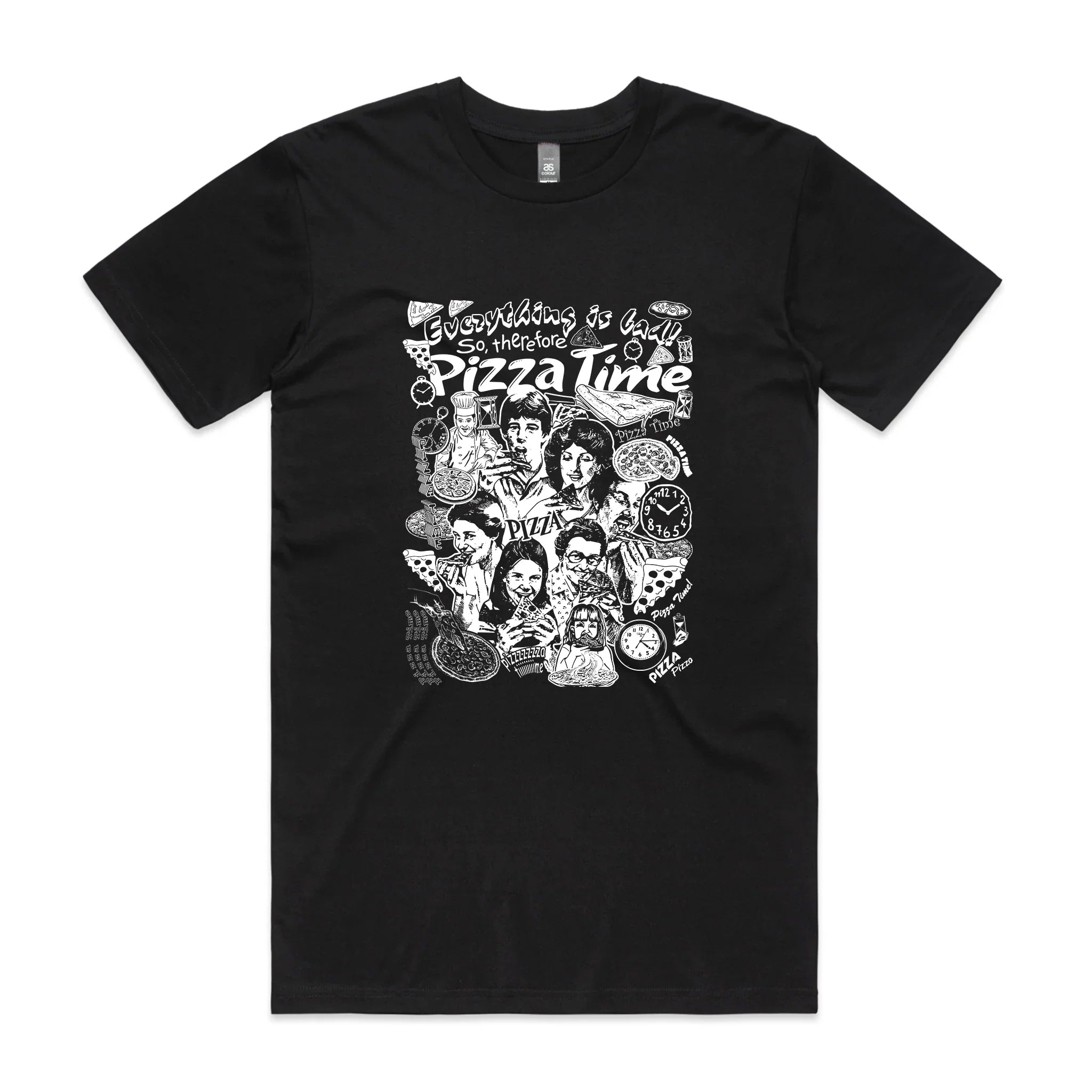 Pizza Time Tee Hoodie, Sweatshirt | CiraTrend.com (Image 2)