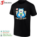 Plant sleep repeat Snorlax shirt