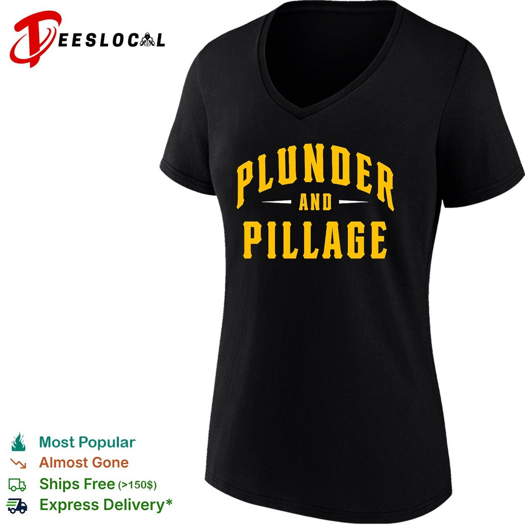 Plunder and Pillage Pittsburg PA logo shirt