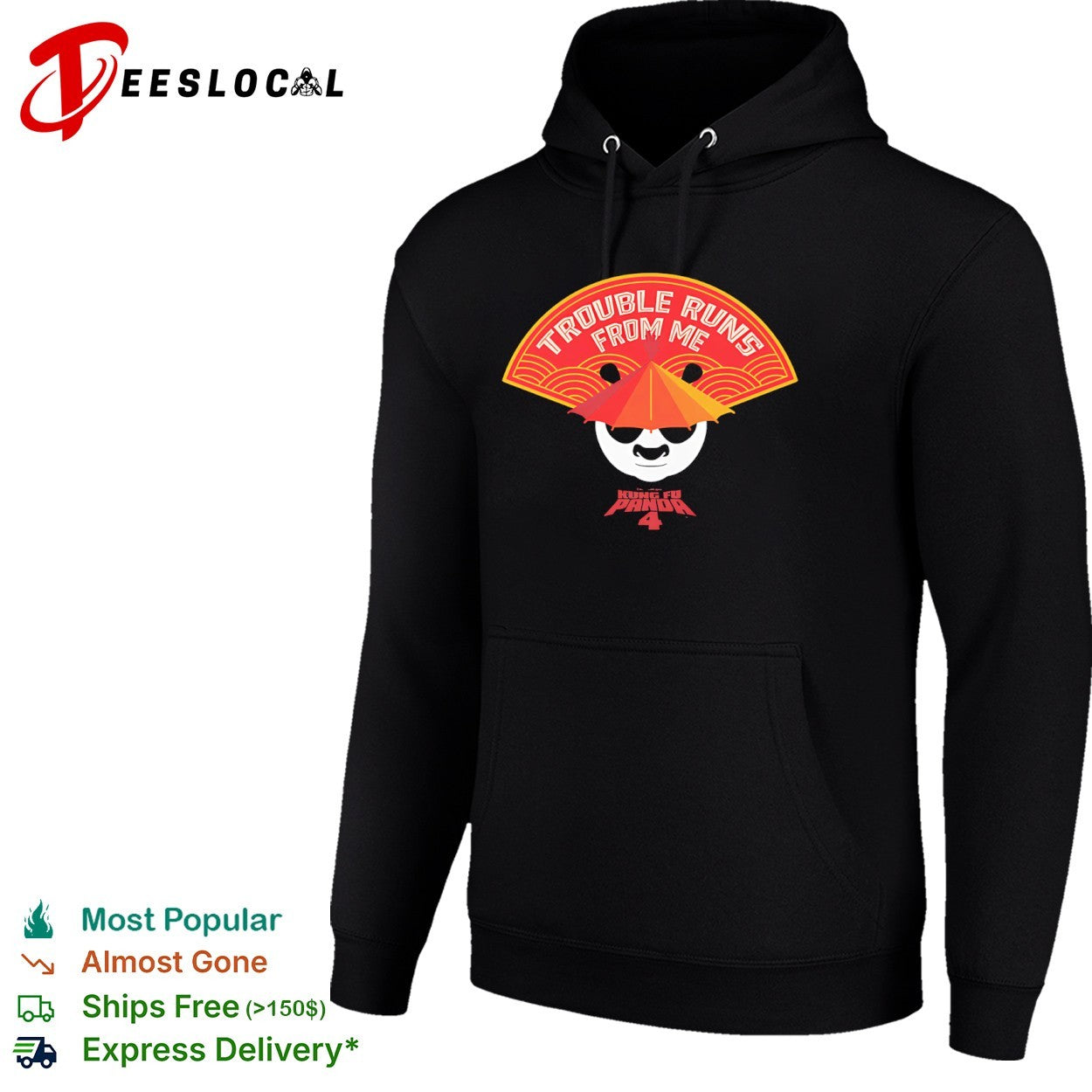 Po Kung Fu Panda 4 Trouble Runs from me shirt