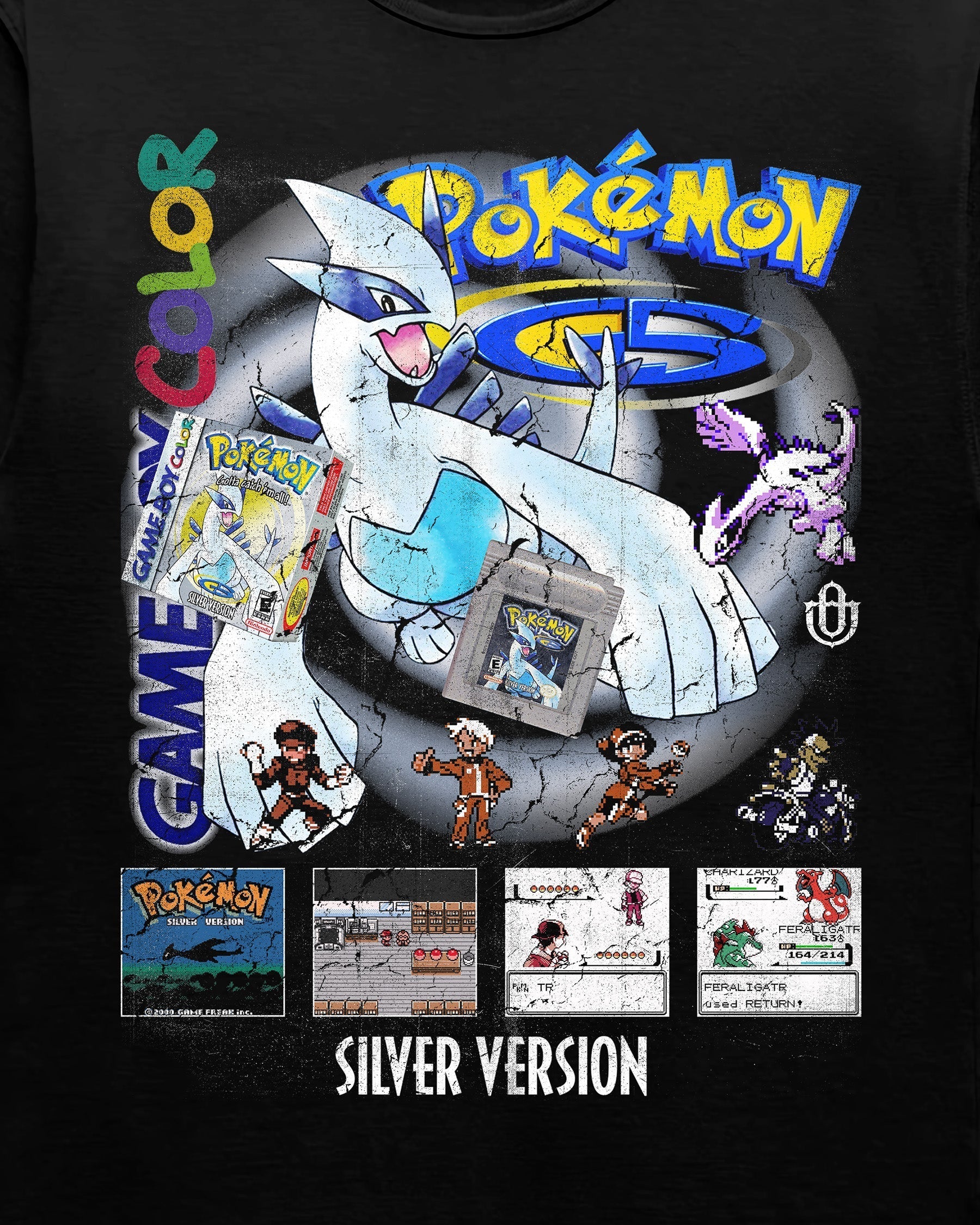 Video Games 'Lugia' T-Shirt Hoodie, Sweatshirt | CiraTrend.com (Image 2)