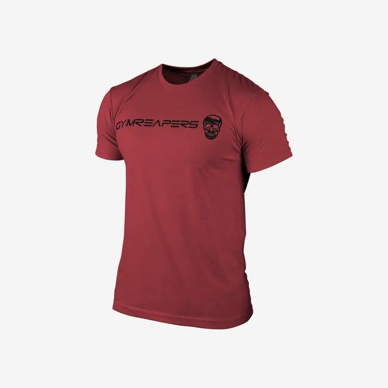 Gymreapers Summer Basic Shirt - Cardinal/Black, Soft Cotton/Poly Blend Hoodie, Sweatshirt | CiraTrend.com