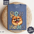 Pomeranian Mama Comfort Colors, Dog Mom Tee, Cute Pom Mama Women's Tshirt Hoodie, Sweatshirt | CiraTrend.com