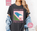 Poolside Princess Shirt Comfort Colors, Summer Tshirt, Women's Tee Hoodie, Sweatshirt | CiraTrend.com