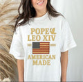 Pope Leo XIV First American Pope Retro Tshirt Hoodie, Sweatshirt | CiraTrend.com