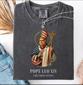 Pope Leo XIV Shirt, New Pope Shirt, American Pope Shirt, Faith Shirt Hoodie, Sweatshirt | CiraTrend.com