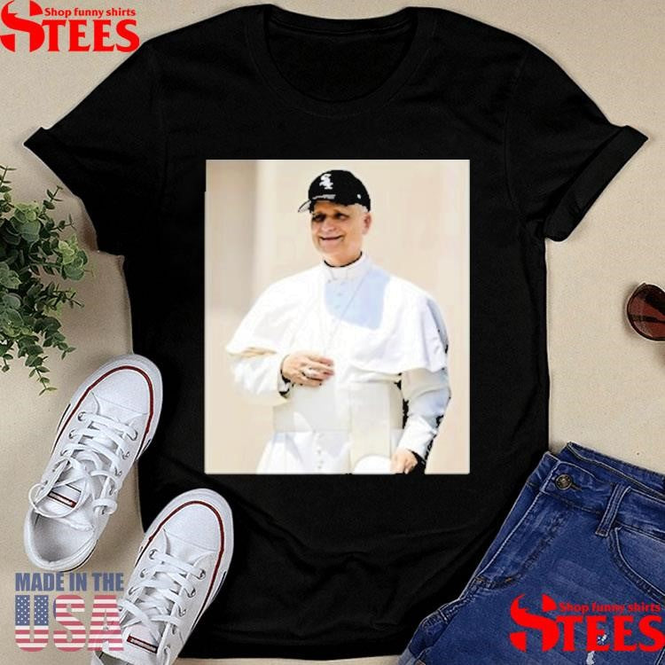 Pope Leo Xiv A White Sox Hat At The Vatican T-shirt