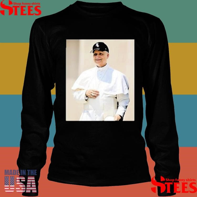 Pope Leo Xiv A White Sox Hat At The Vatican T-shirt