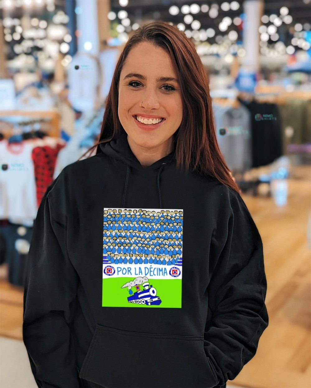 Por la Decima Mexican league title Máquina mascot shirt