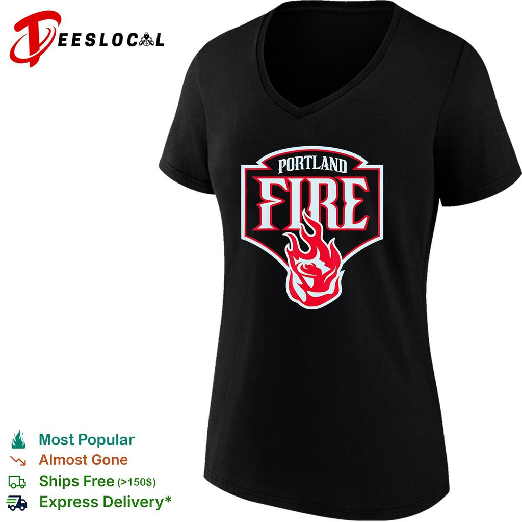 Portland Fire logo shirt