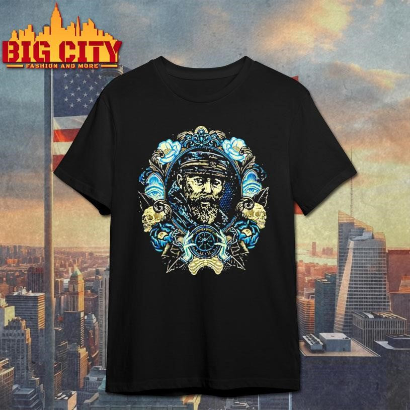 Portrait of the captain vintage frame shirt