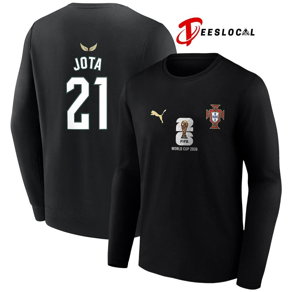 Portugal DJ 21 World Cup Jota name and number shirt