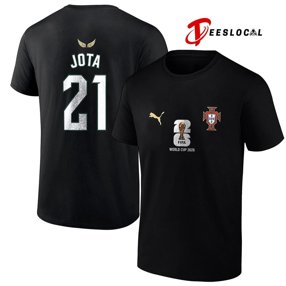 Portugal DJ 21 World Cup Jota name and number shirt