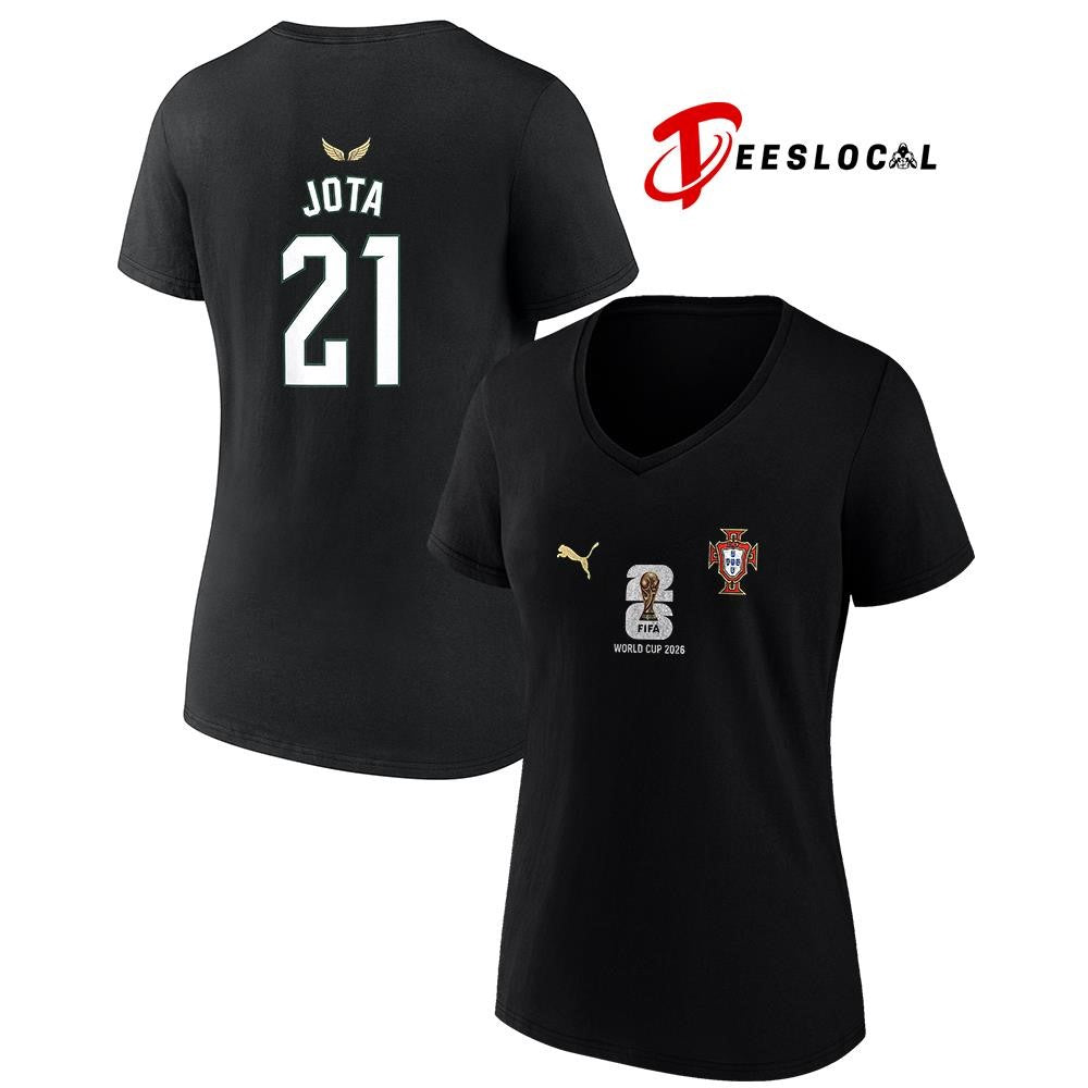 Portugal DJ 21 World Cup Jota name and number shirt