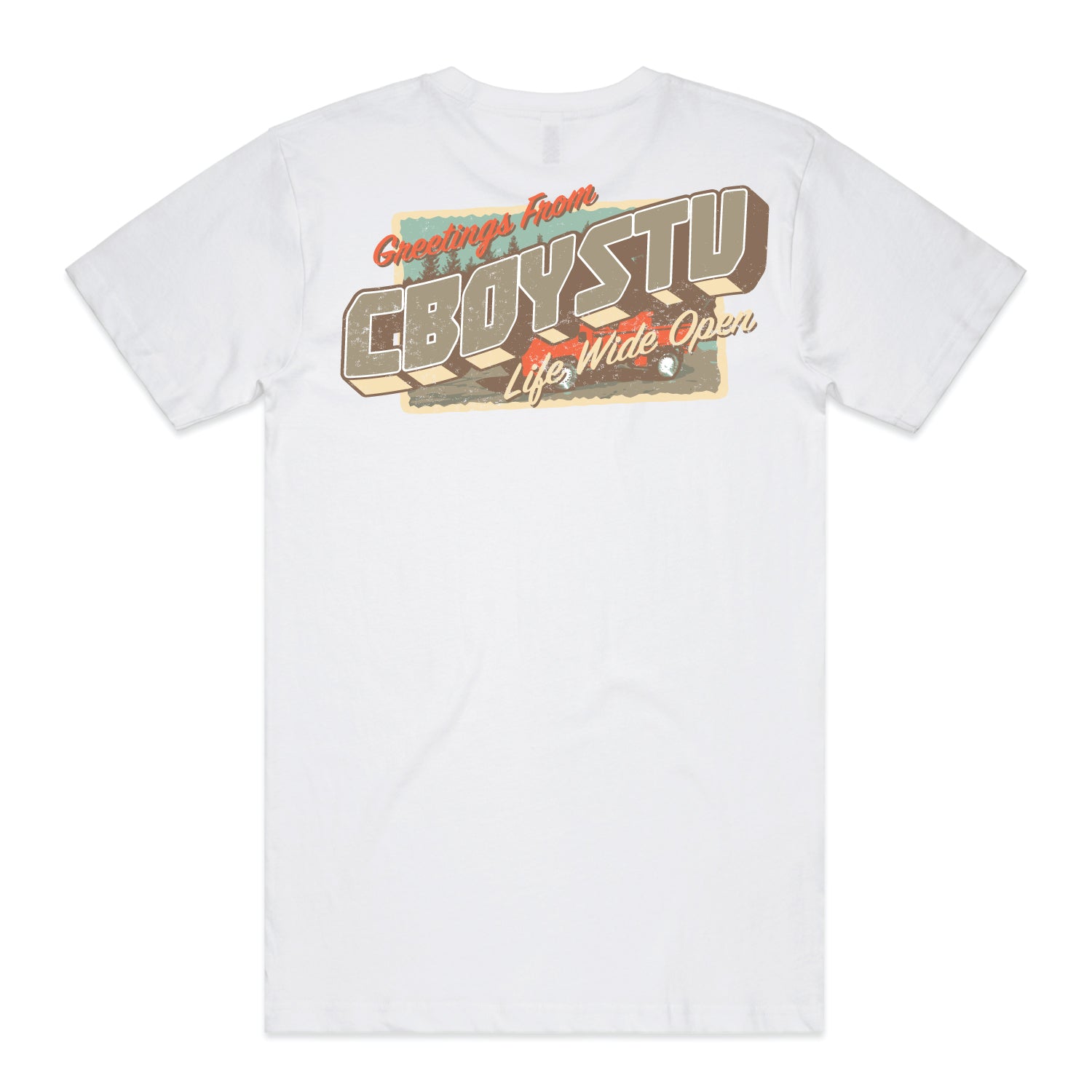 Postcard Tee Hoodie, Sweatshirt | CiraTrend.com (Image 1)
