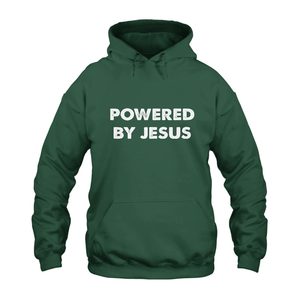 Powered By Jesus Hoodie