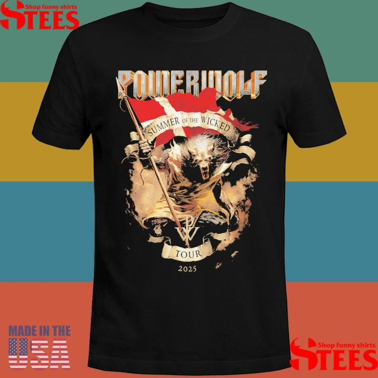 Powerwolf Copenhagen 2025 T-shirt
