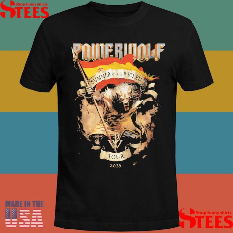 Powerwolf Legends of Rock 2025 T-shirt