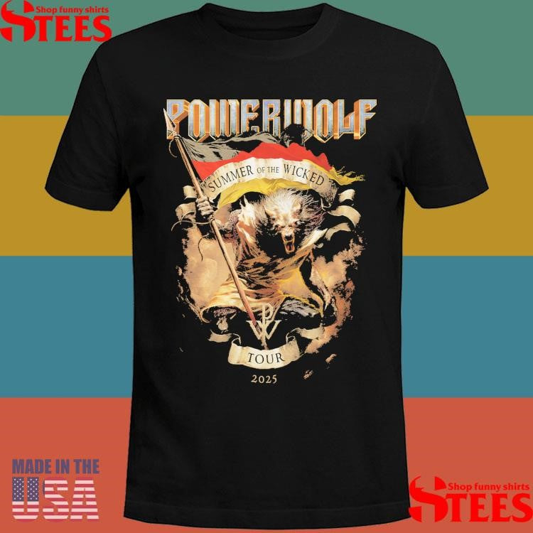 Powerwolf Rostock 2025 T-shirt
