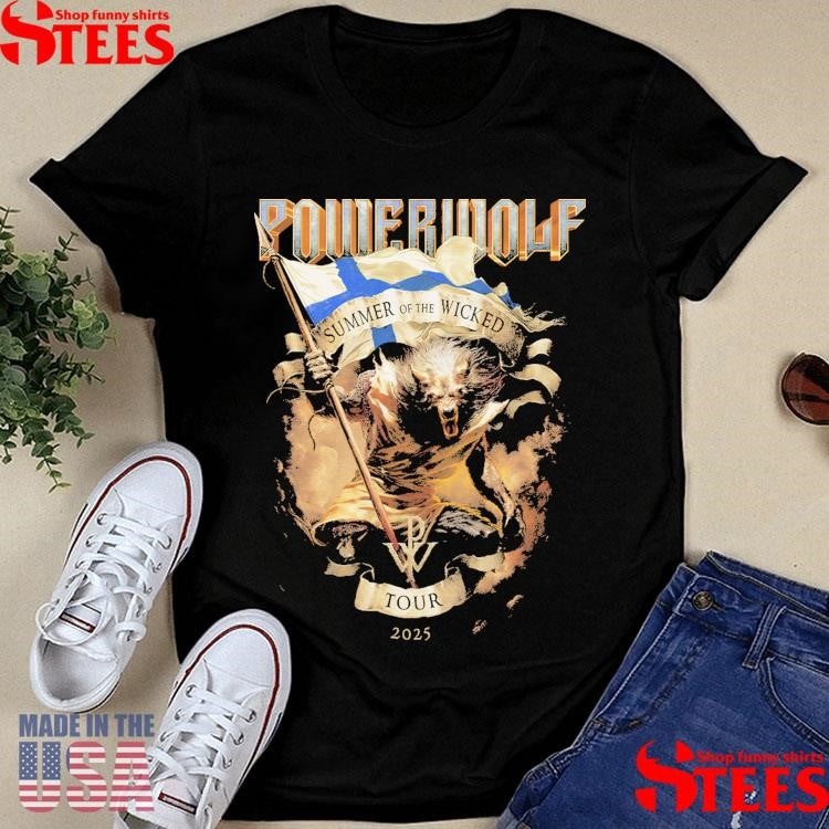 Powerwolf Tuska Festival 2025 T-shirt