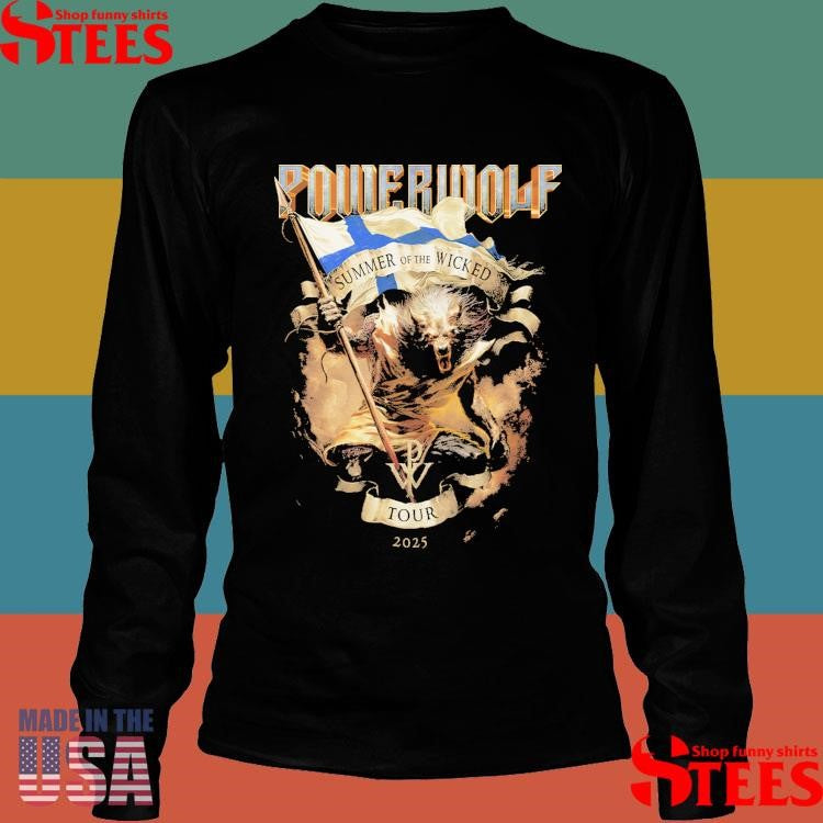 Powerwolf Tuska Festival 2025 T-shirt